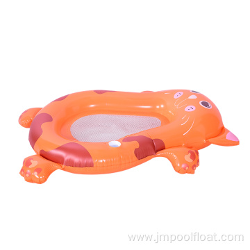 Wholesale High Quality inflatable Swimming cat mesh floats